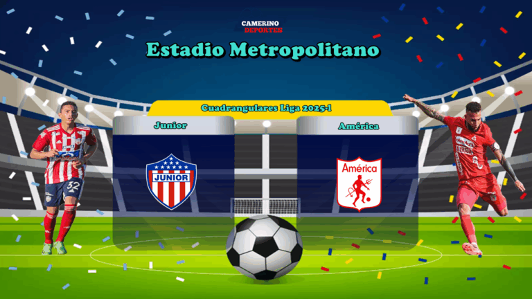 PLANTILLA JUNIOR VS AMERICA CUADRANG 2025 FECHA 5 YOUTUBE